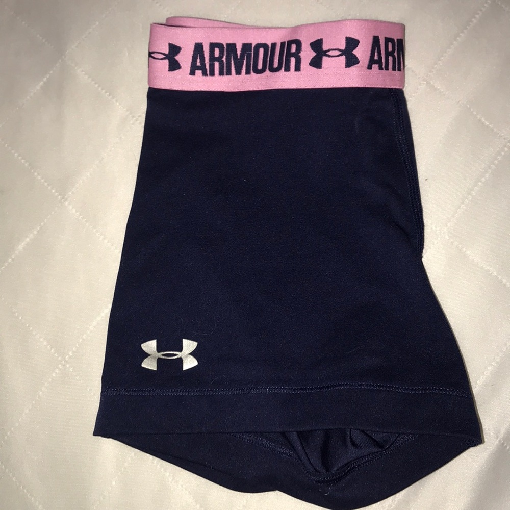 Navy Under Armour Spandex Size Small